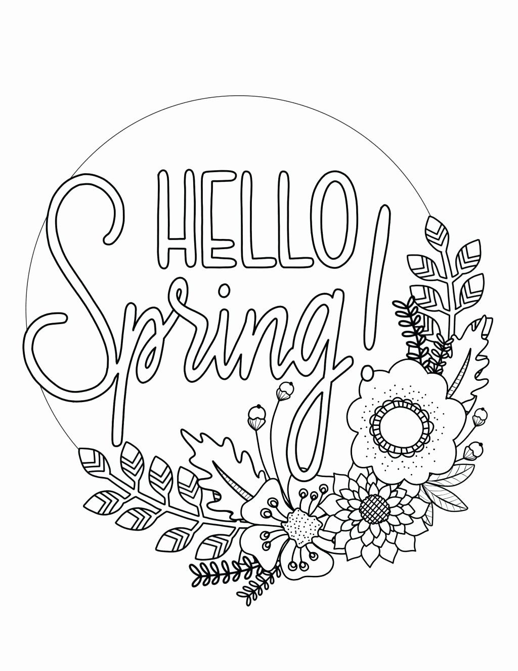Free Printable Spring Coloring Pages For Adults Pdf Subeloa11