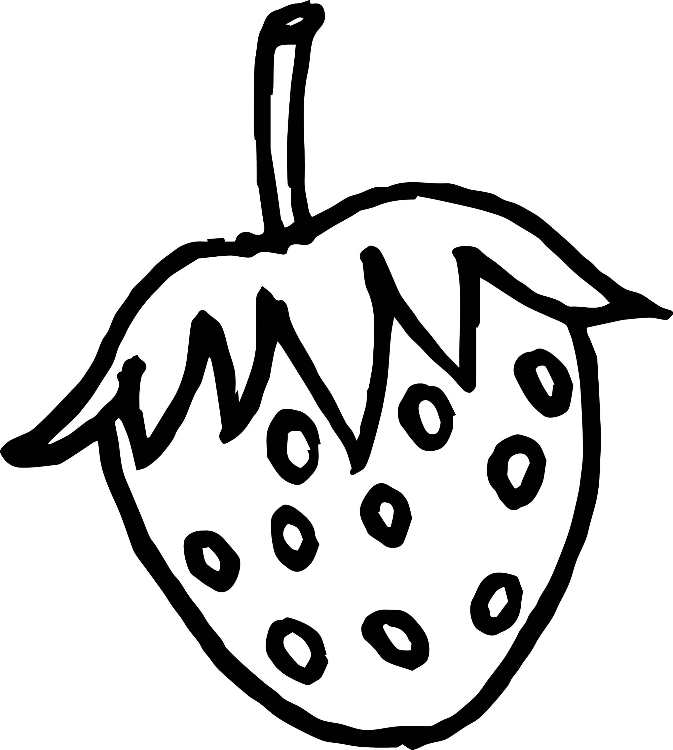 Free Printable Strawberry Coloring Pages At GetColorings Free Printable Colorings Pages To