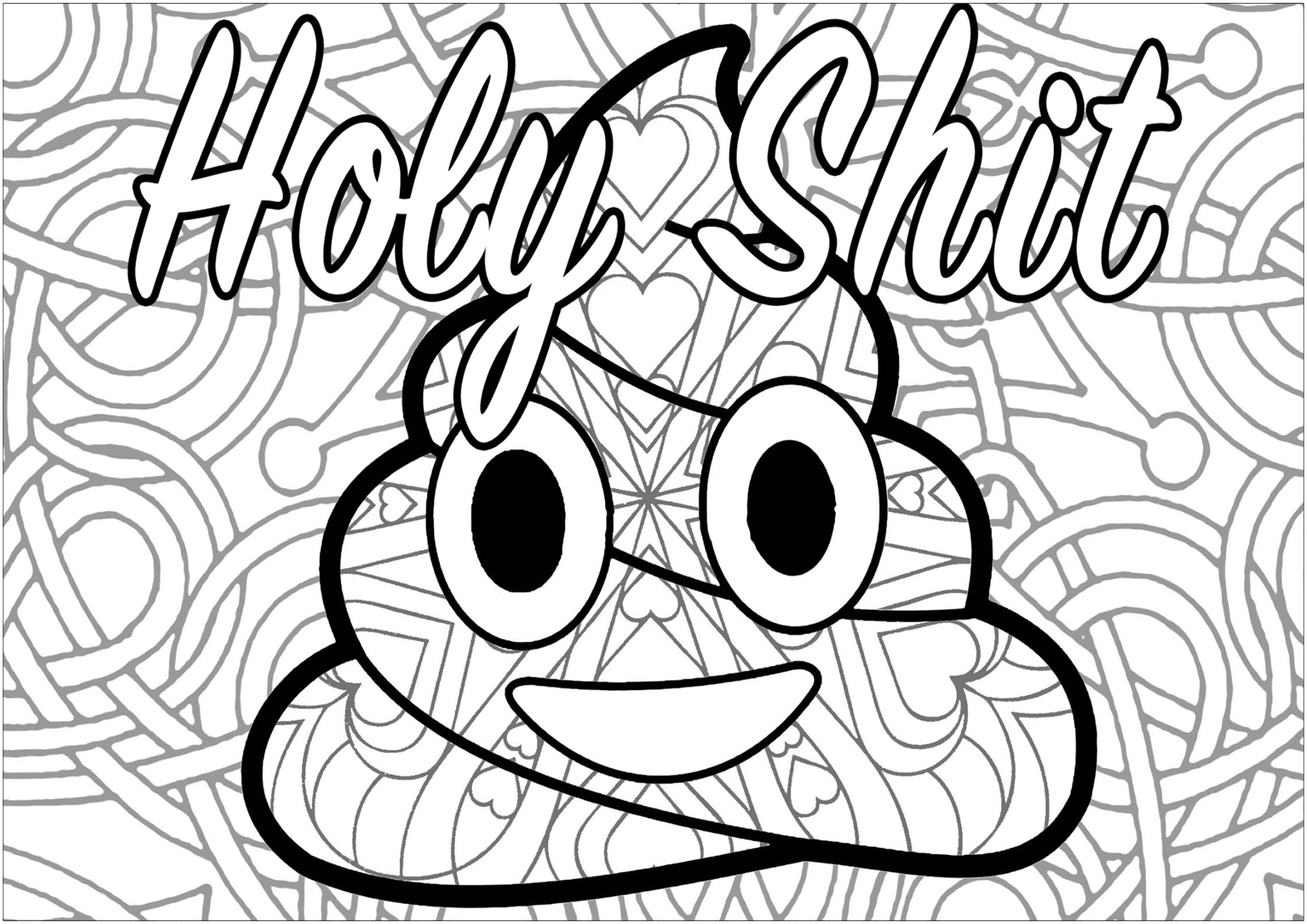 Free Printable Swearing Coloring Pages For Adults