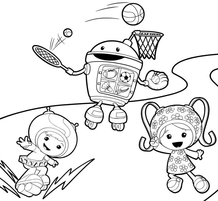 Free Printable Team Umizoomi Coloring Pages For Kids