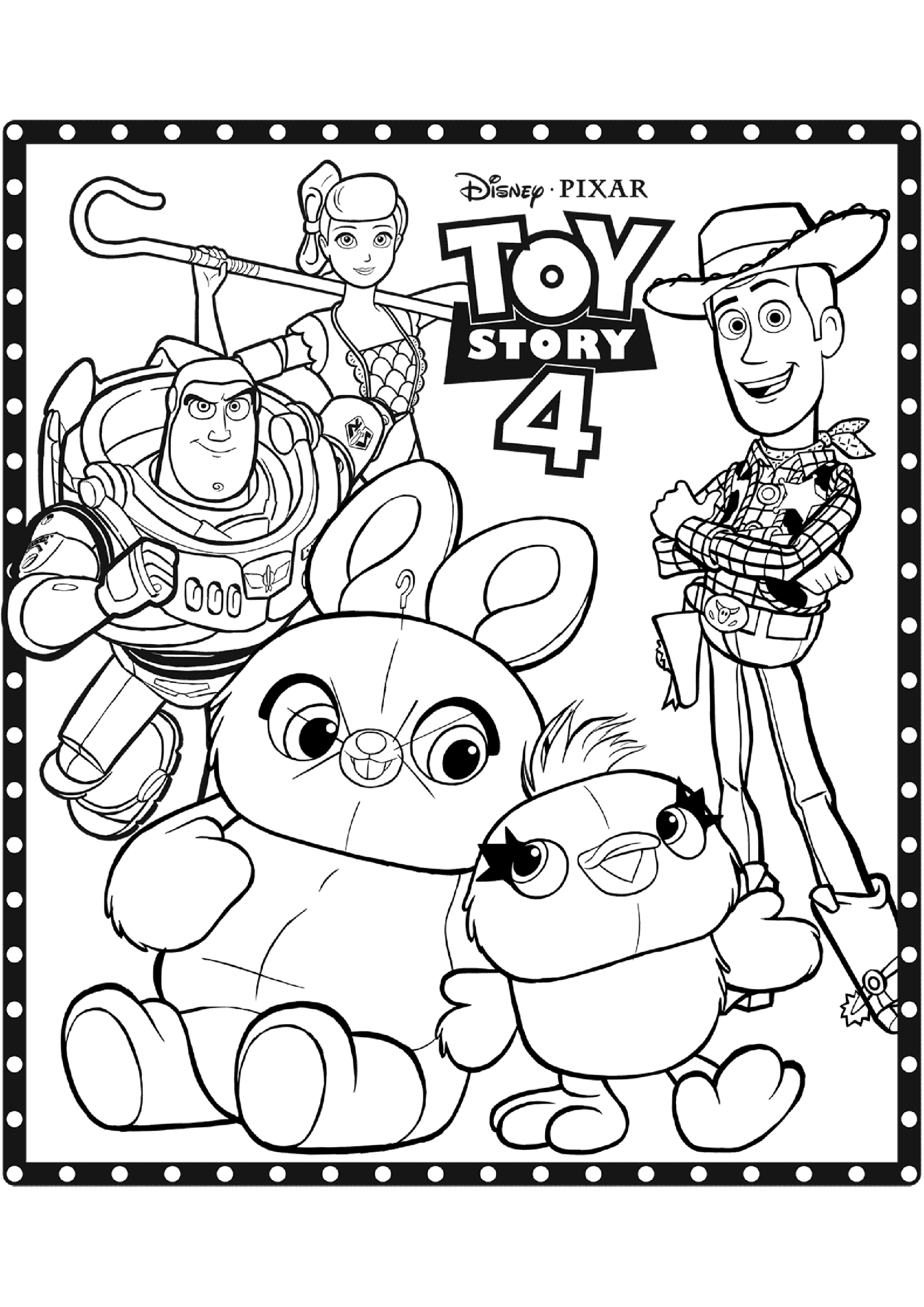 Pixar Coloring Pages
