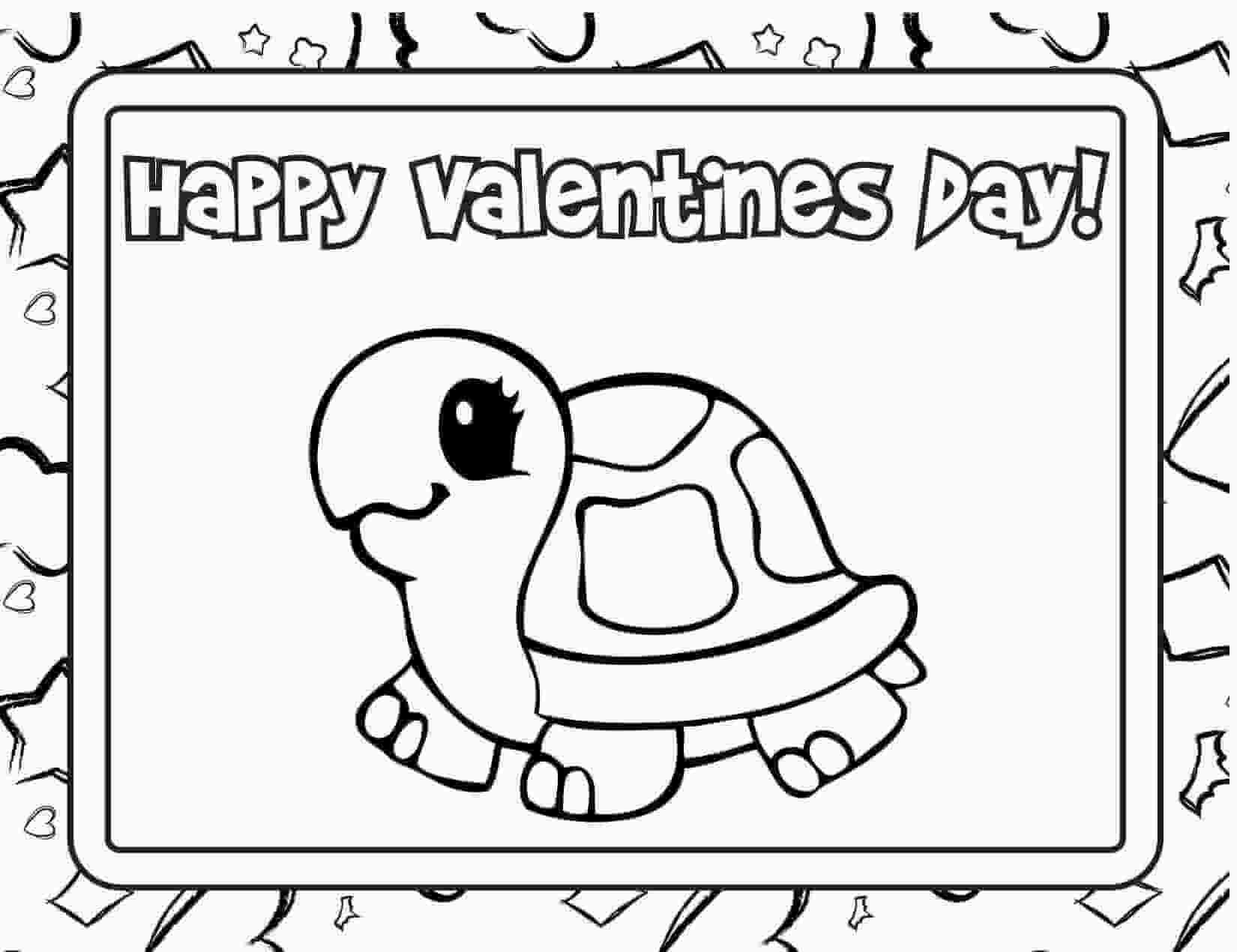 Valentine Coloring Pages For Kindergarten