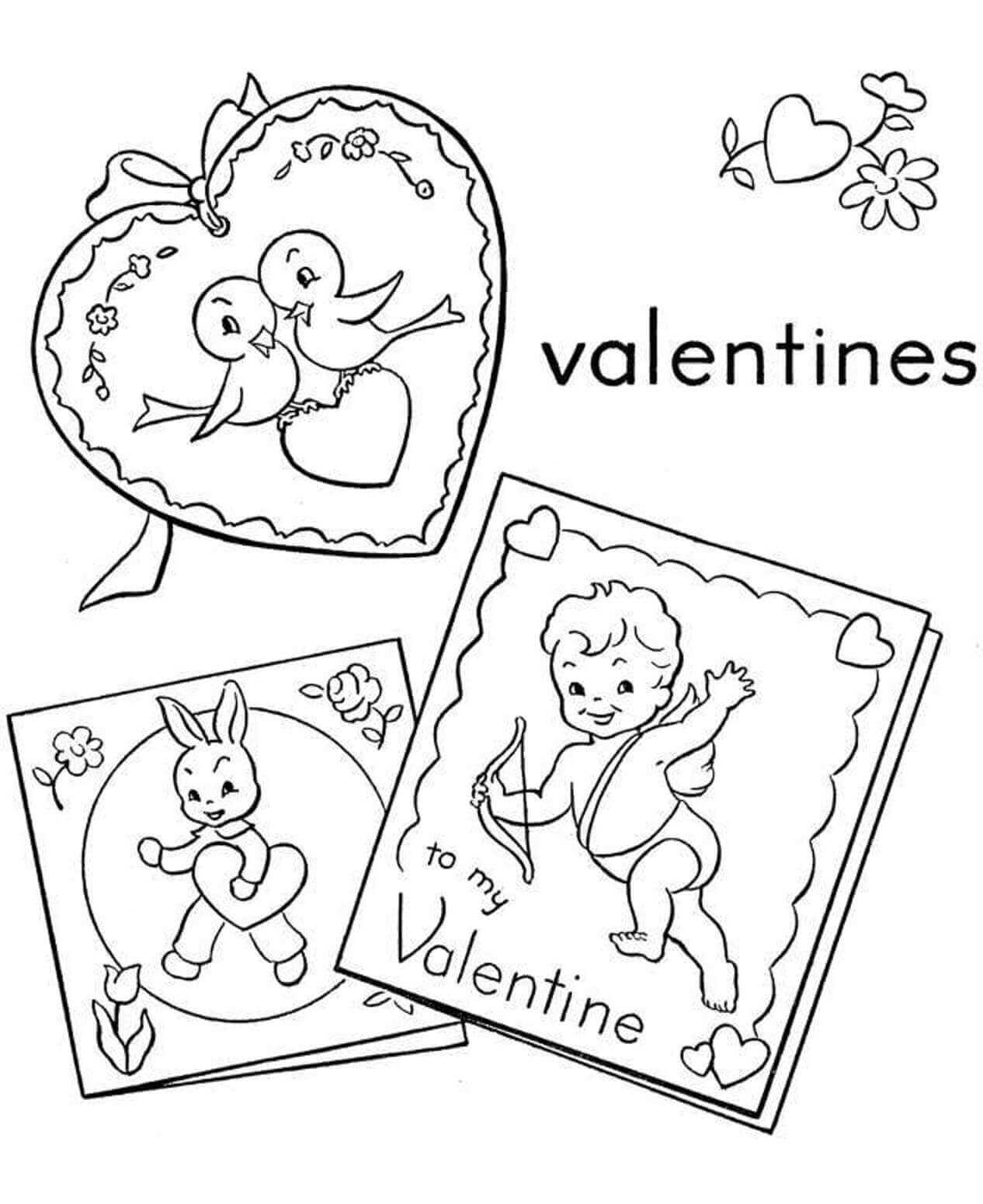 Free Printable Valentine S Day Coloring Pages