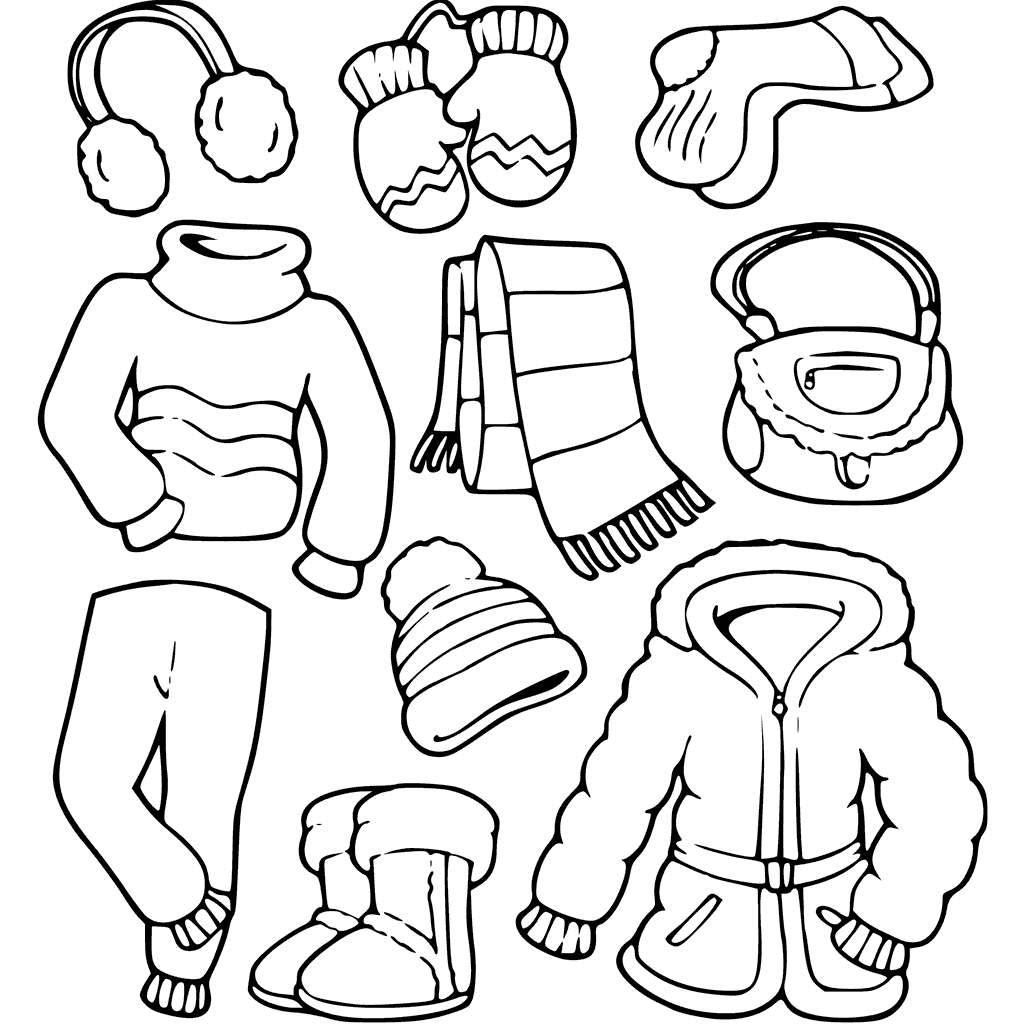 Free Printable Winter Coloring Pages For Kids