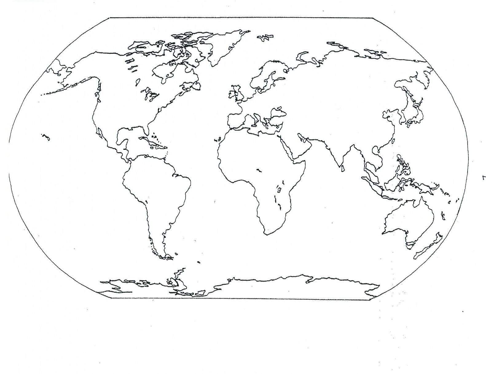 Free Printable World Map Coloring Pages For Kids Best Coloring Pages For Kids