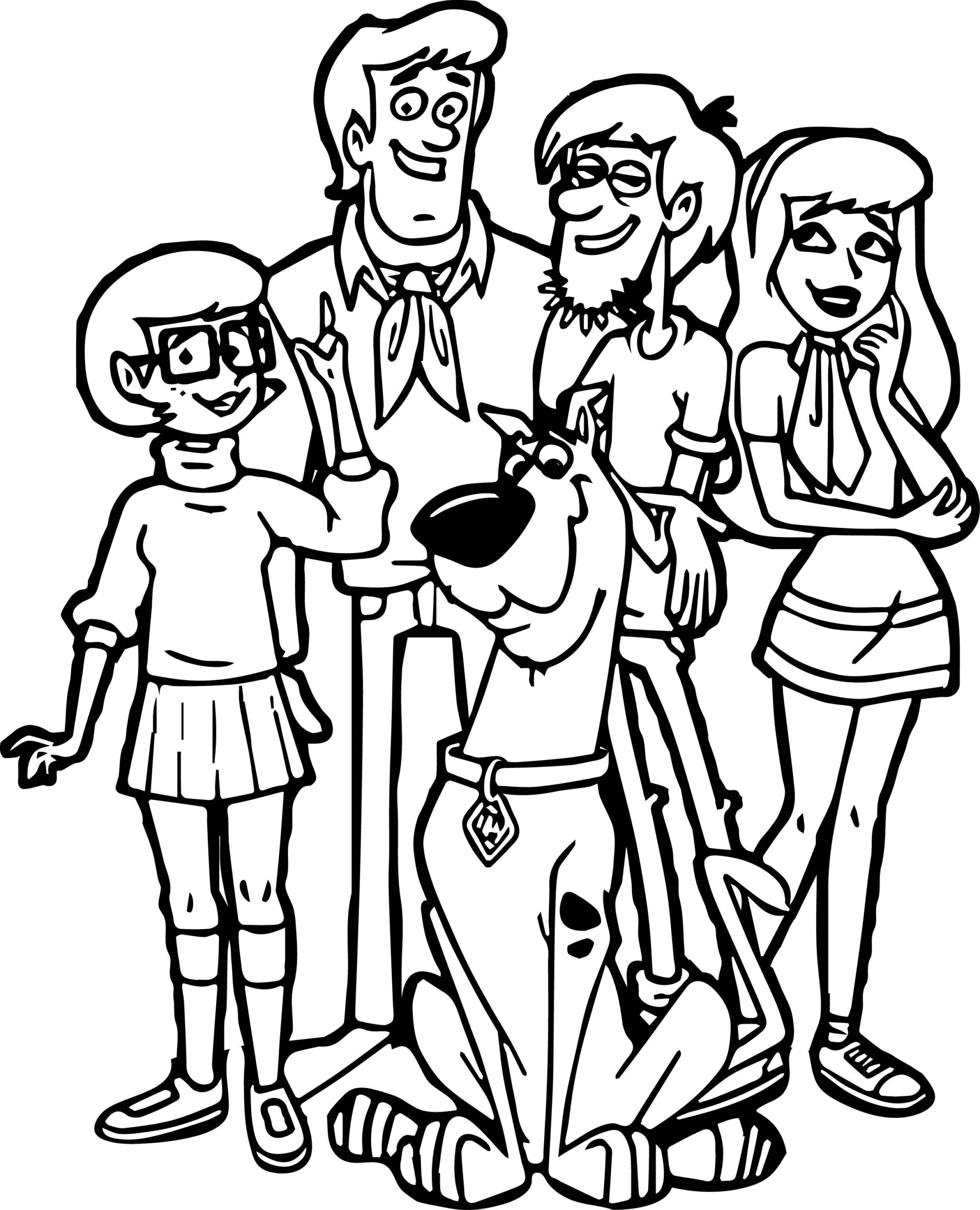 Scooby Doo Coloring Pages
