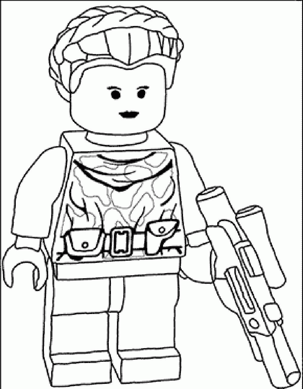 Lego Star Wars Coloring Page