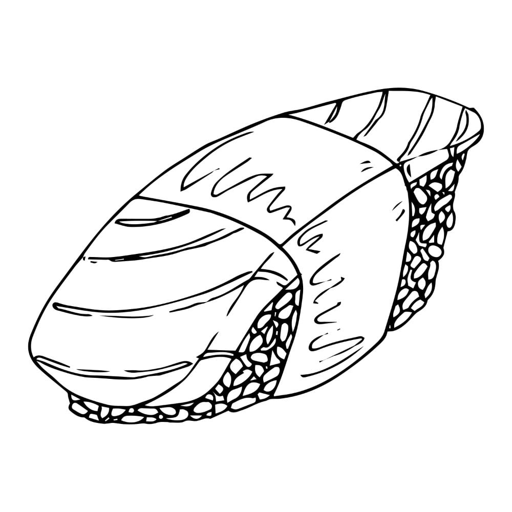 Free SUSHI Coloring Pages For Download Printable PDF VerbNow