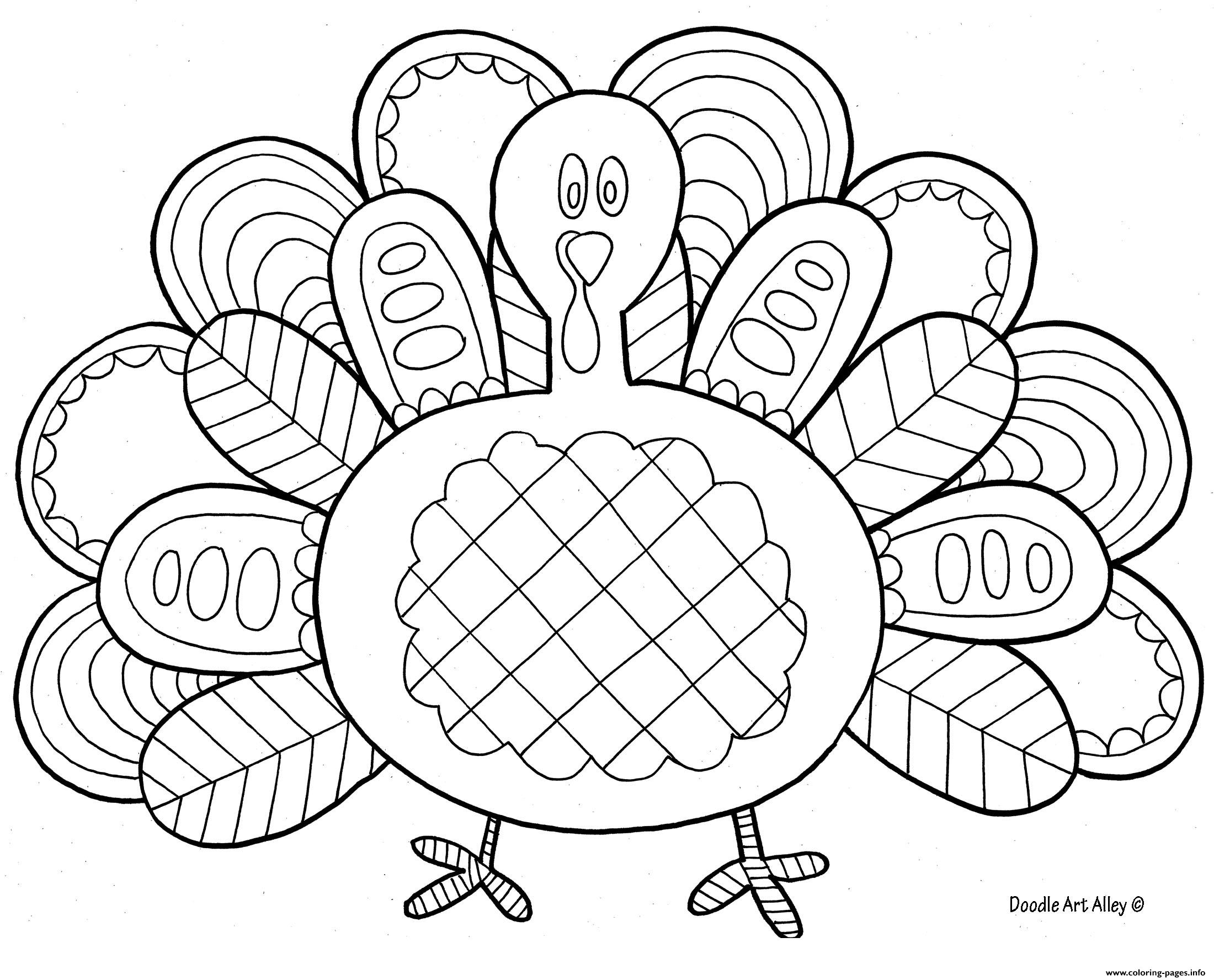 Thanksgiving Coloring Pages For Adults