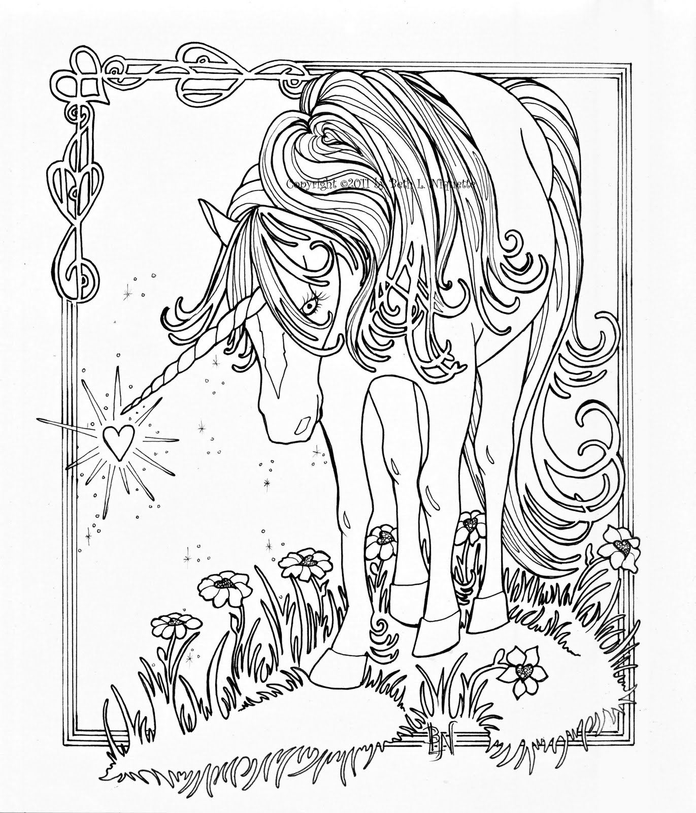 Free Unicorn Coloring Pages For Adults Download Free Unicorn Coloring Pages For Adults Png