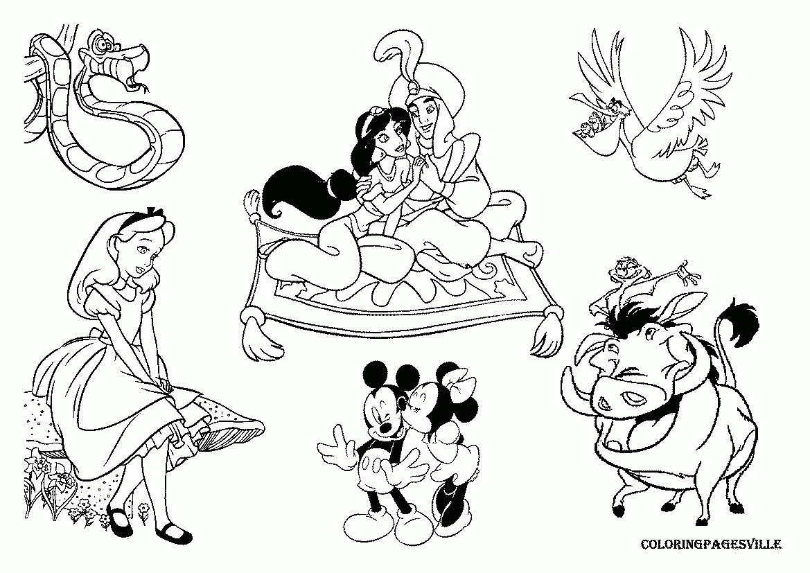 Free Walt Disney World Coloring Pages Free Download Free Walt Disney World Coloring Pages Free