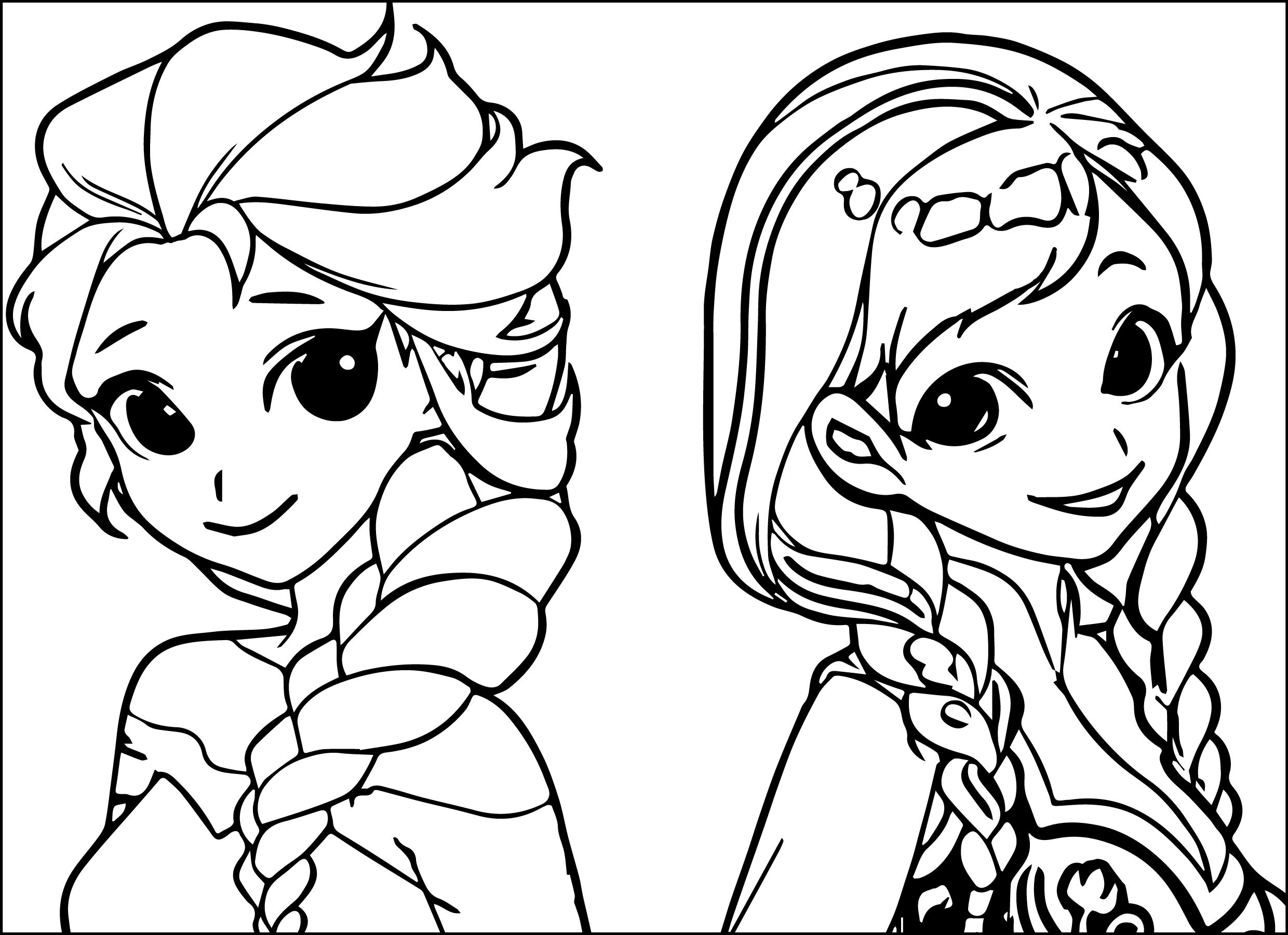 Anna Coloring Pages