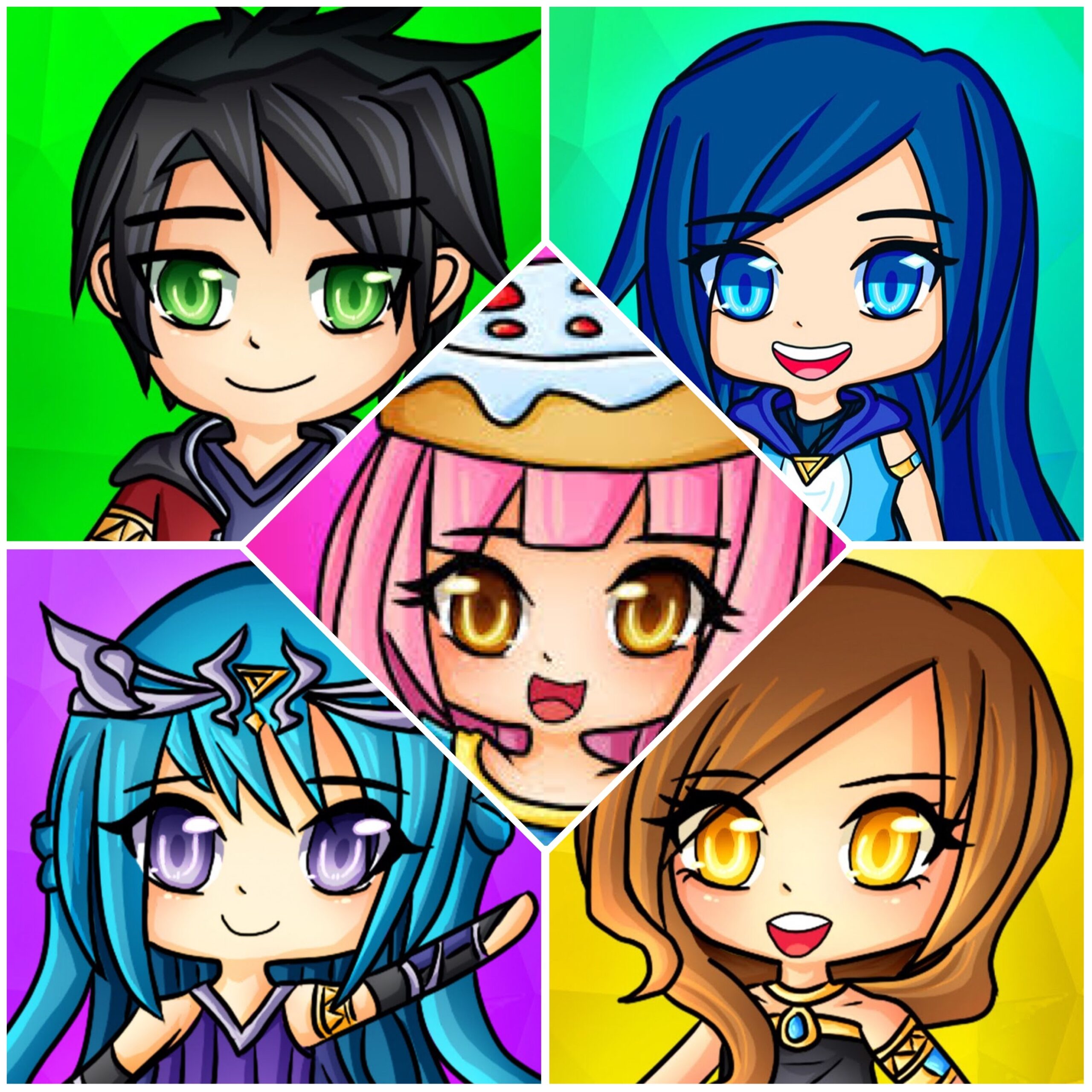 Funneh Coloring Page Itsfunneh And The Krew Coloring Pages Coloring Images And Photos Finder