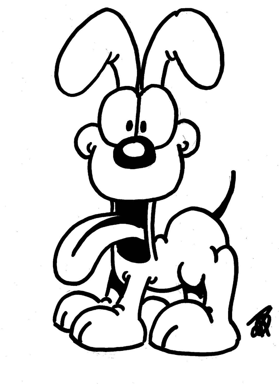 Garfield Cartoons Free Printable Coloring Pages