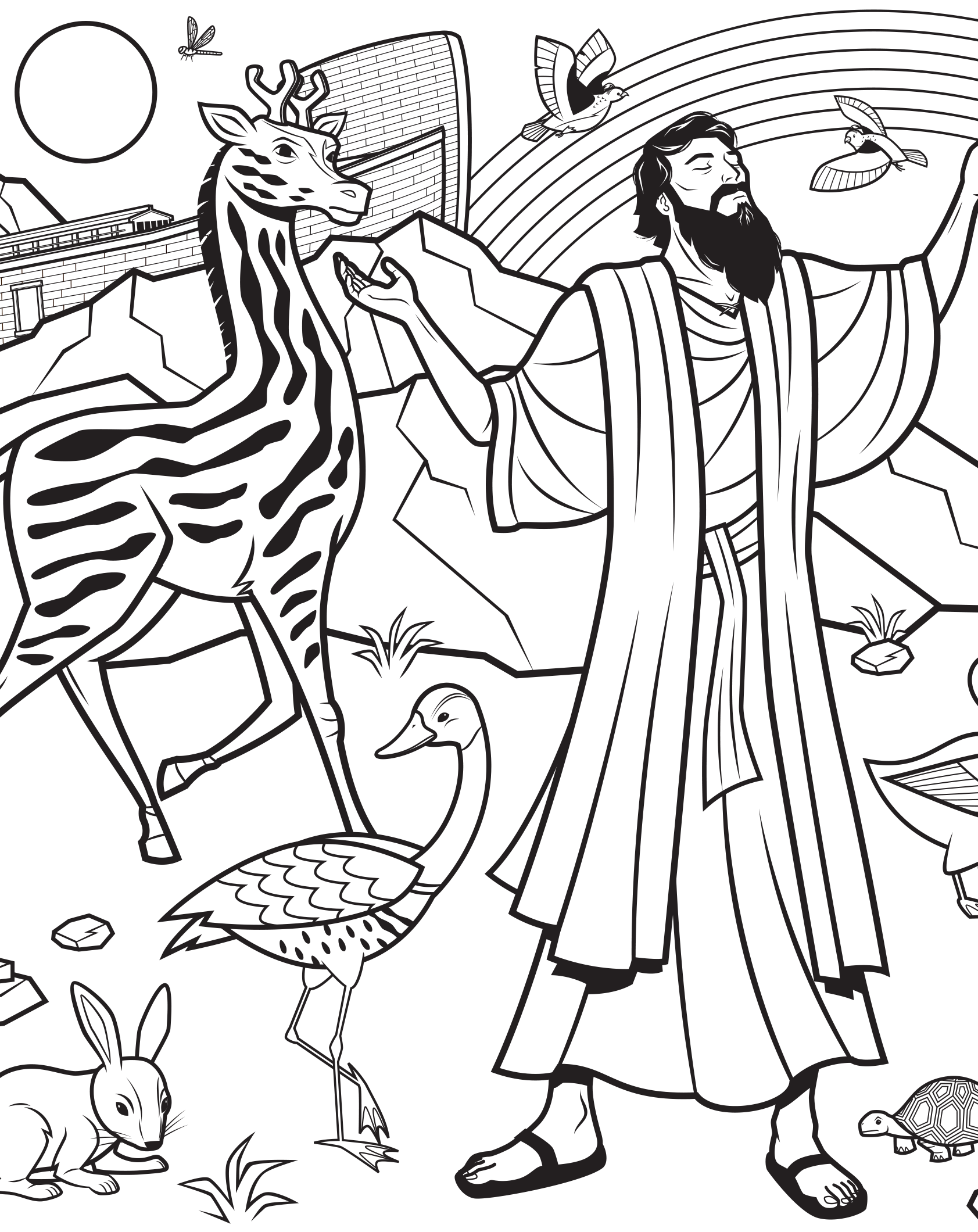 Genesis 39 Coloring Page Coloring Coloring Pages