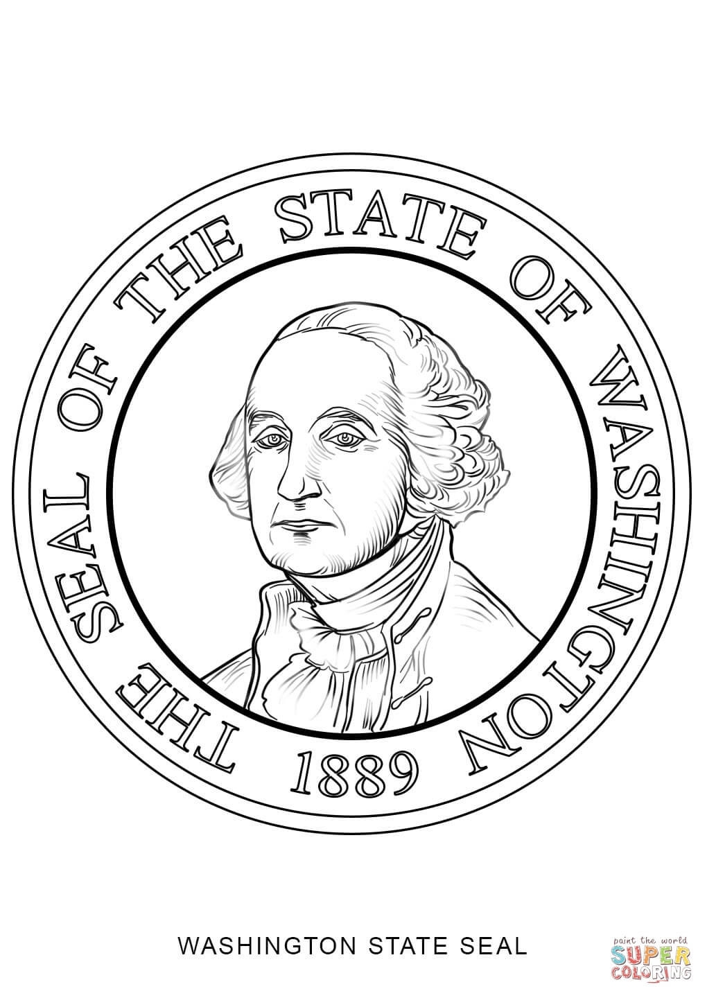George Washington Coloring Page