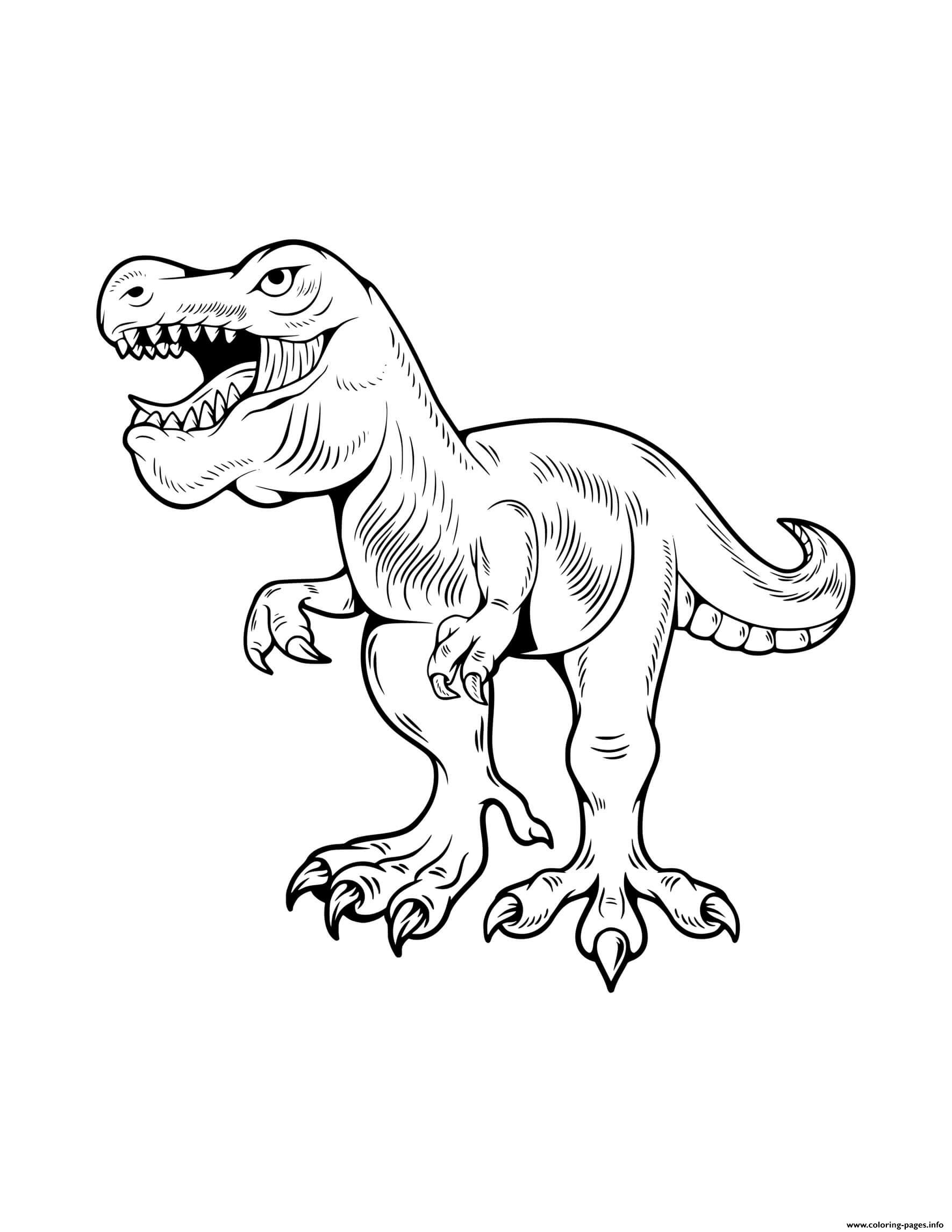 Giganotosaurus Coloring Page