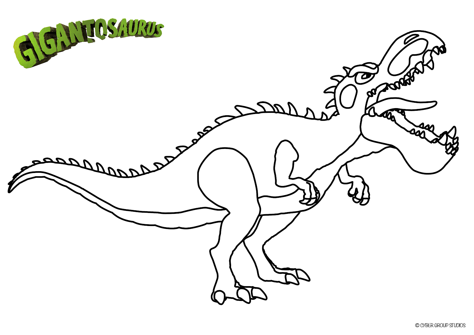 Gigantosaurus On Disney Junior Free Printables Disney Coloring Pages Coloring Pages Cartoon