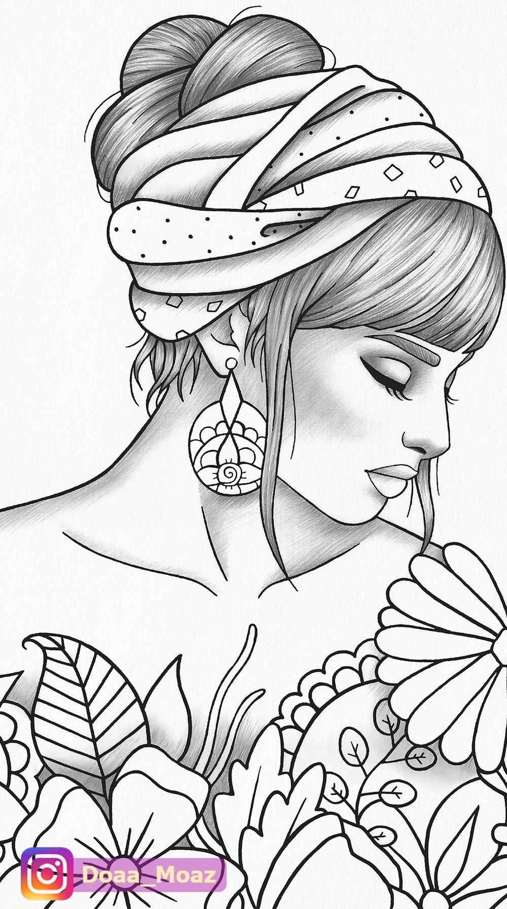 Coloring Pages Of Women