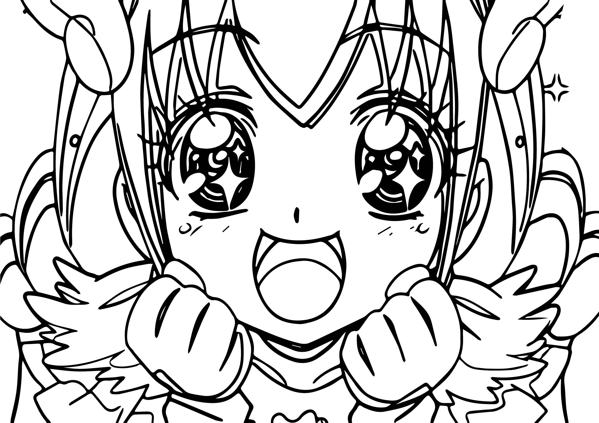 Glitter Force Printable Coloring Pages