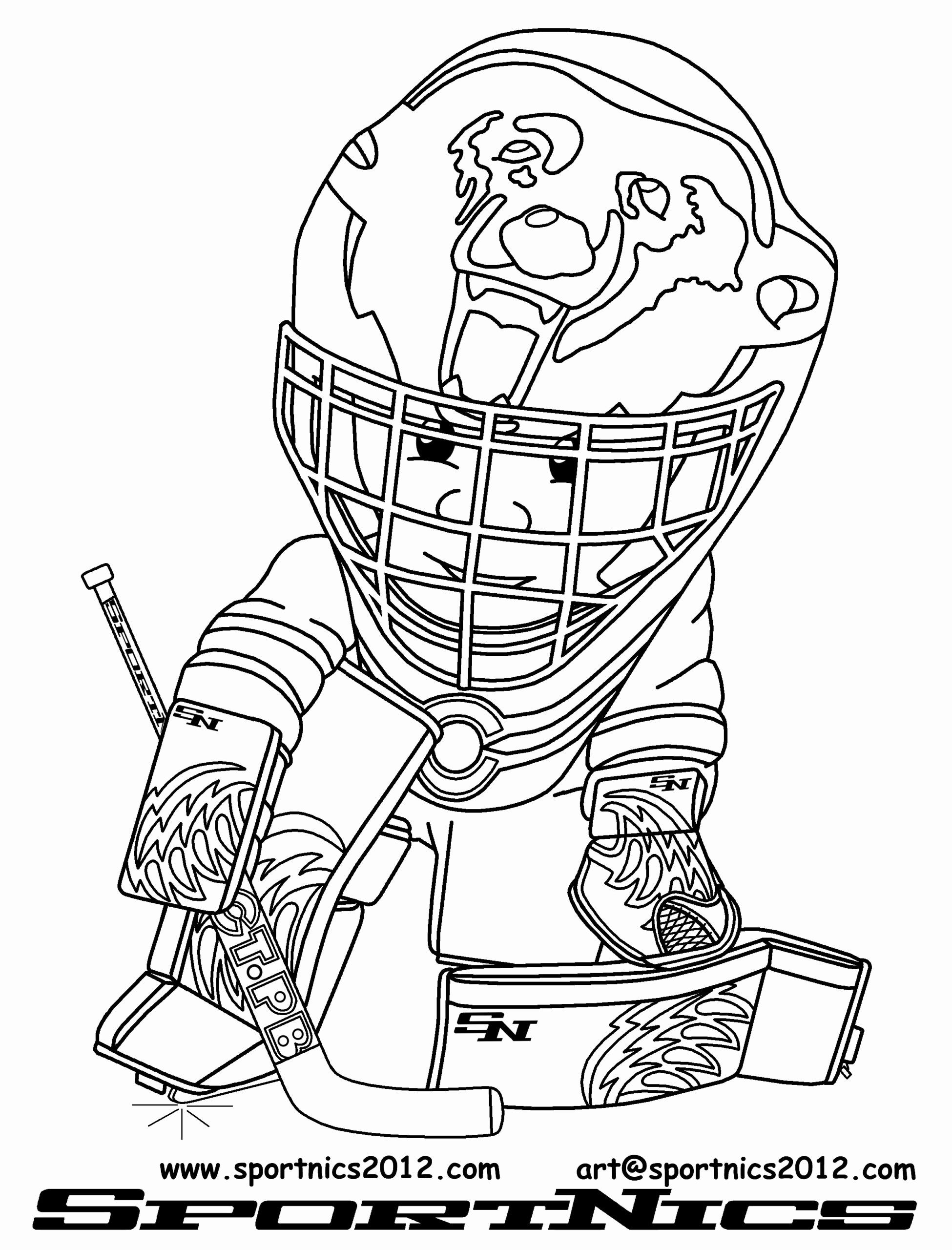 Goalie Coloring Pages At GetColorings Free Printable Colorings Pages To Print And Color