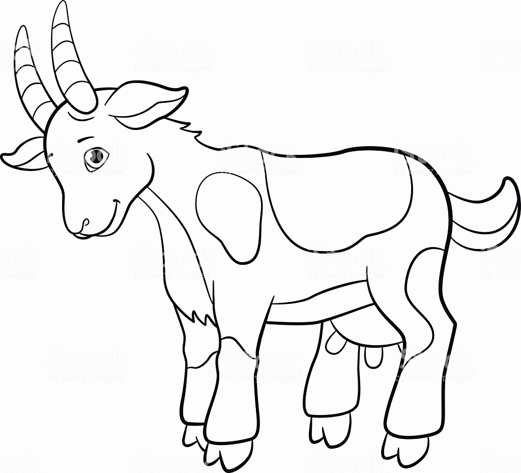 Goats In Africa Sheets Coloring Pages