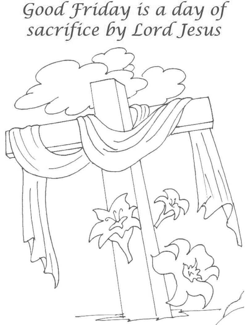 Good Friday Coloring Pages Best Coloring Pages For Kids
