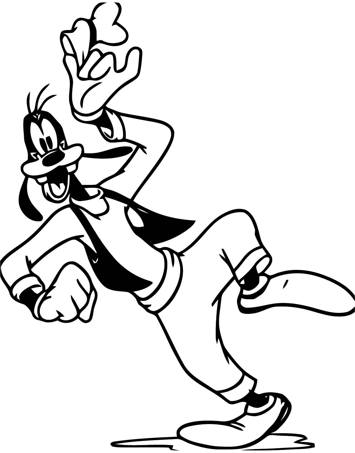 Goofy Coloring Pages 76 Wecoloringpage