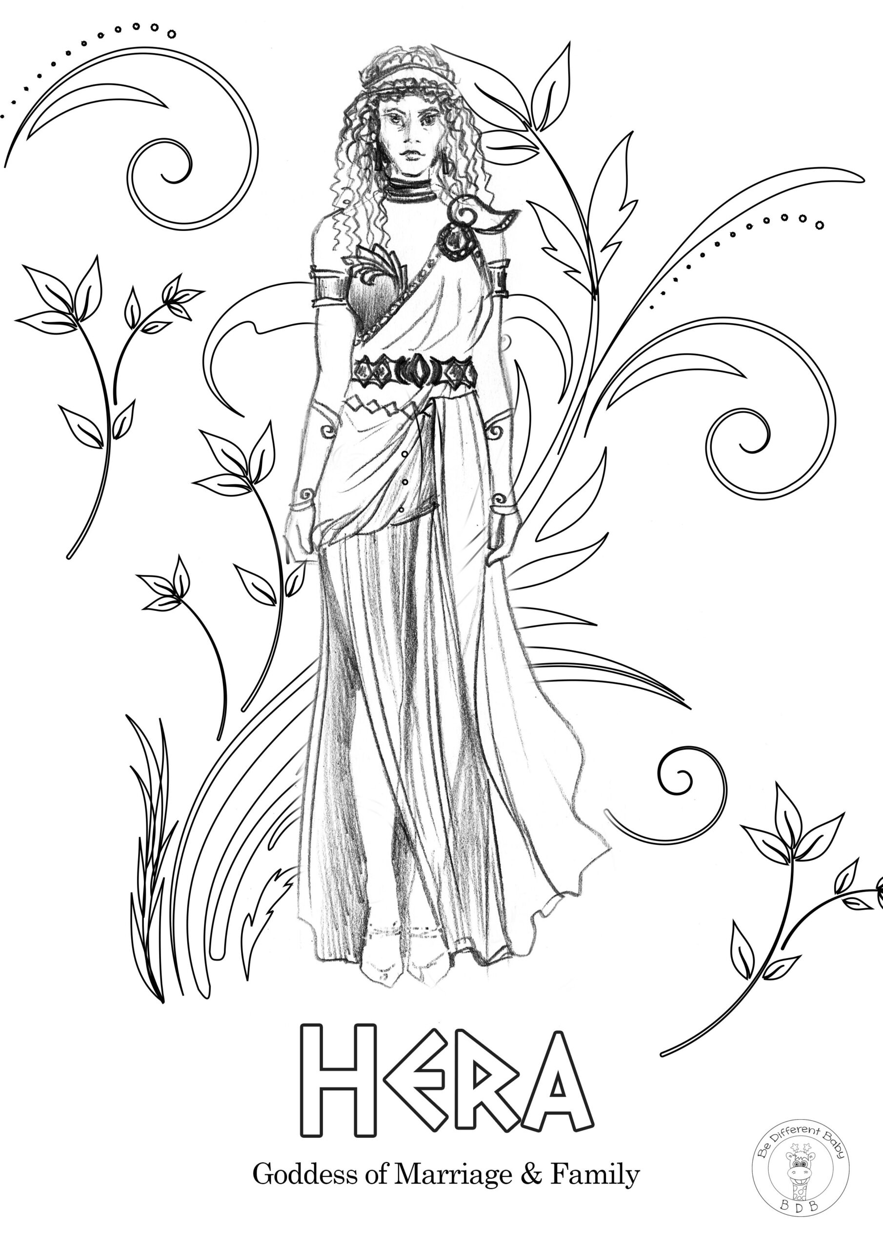 Greek Mythology Coloring Pages