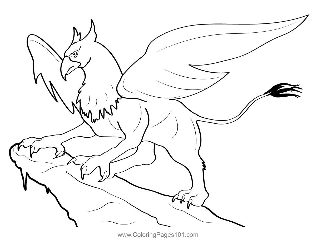 Griffin 2 Coloring Page For Kids Free Griffins Printable Coloring Pages Online For Kids