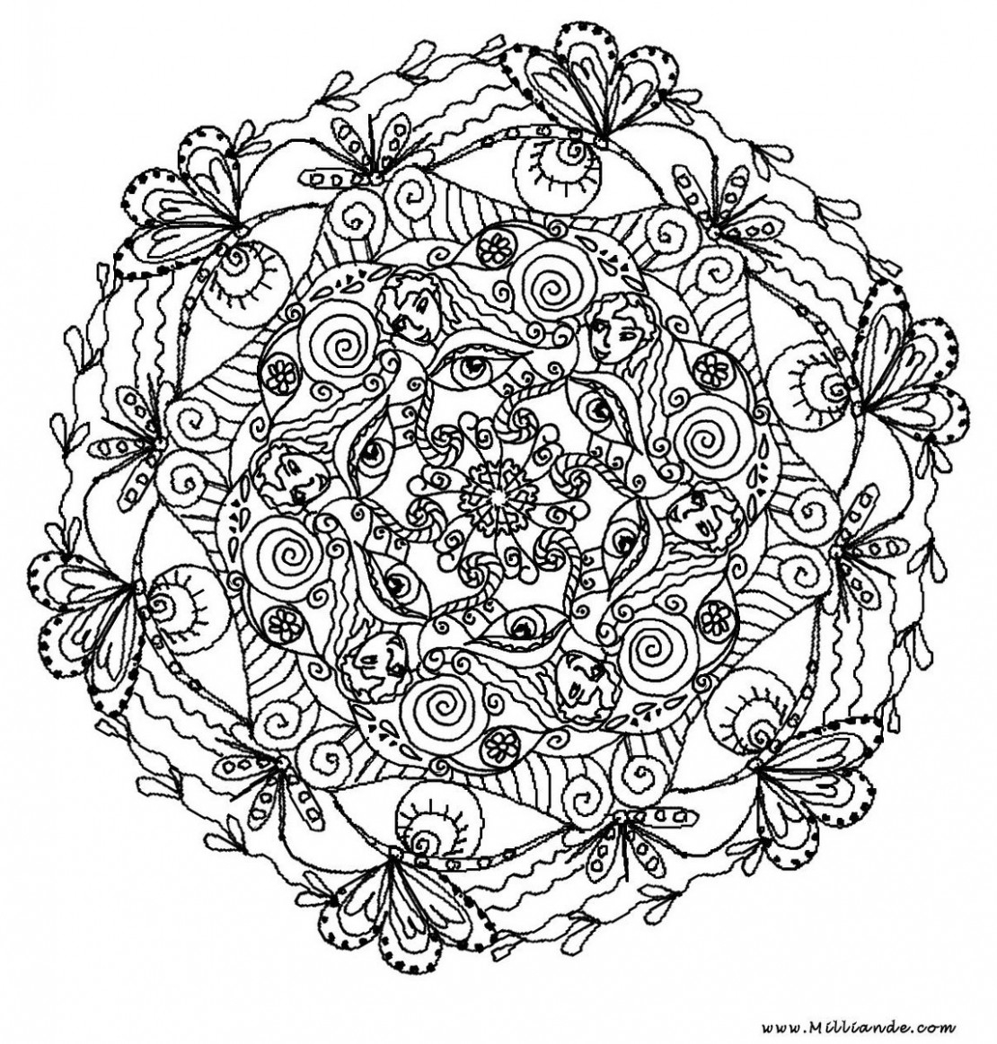 Grown Up Coloring Pages To Download And Print For Free