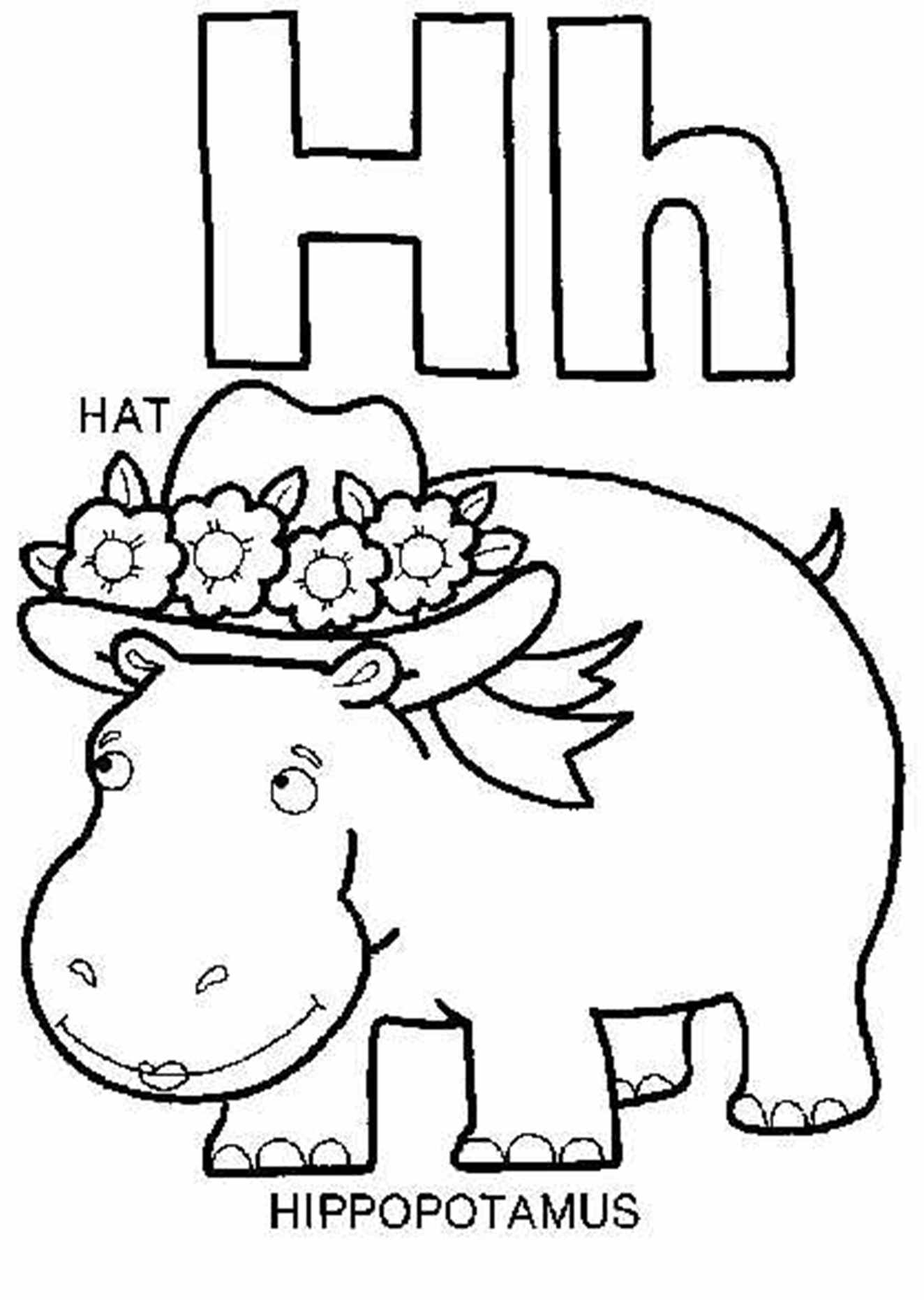 H Coloring Pages Alphabet Coloring Page Valentine Letter H Coloring Home