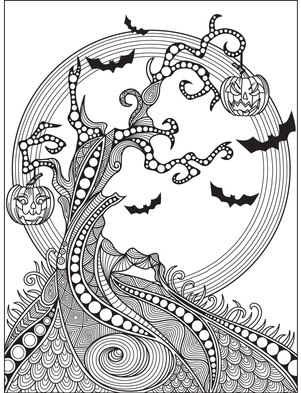 Halloween Coloring Page Colorish Free Coloring App For Adults By GoodSoftTech Halloween