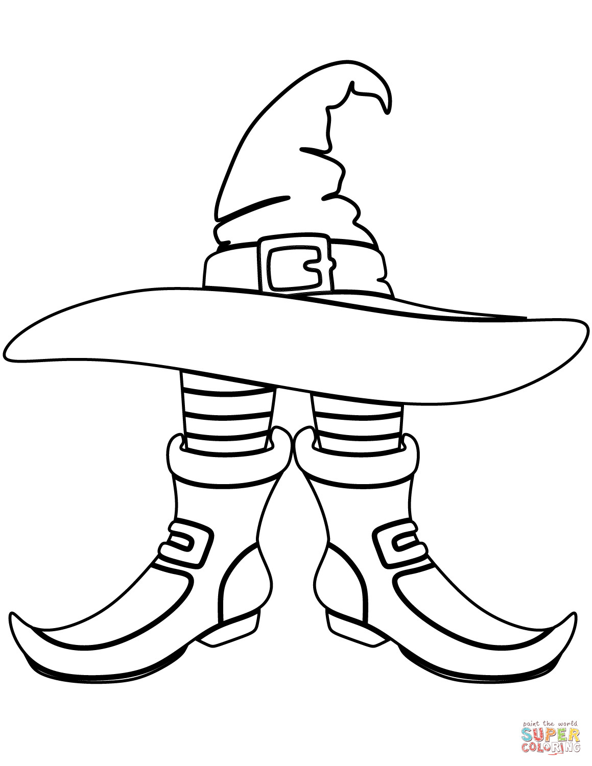 Halloween Witch Hat Coloring Pages At GetColorings Free Printable Colorings Pages To Print