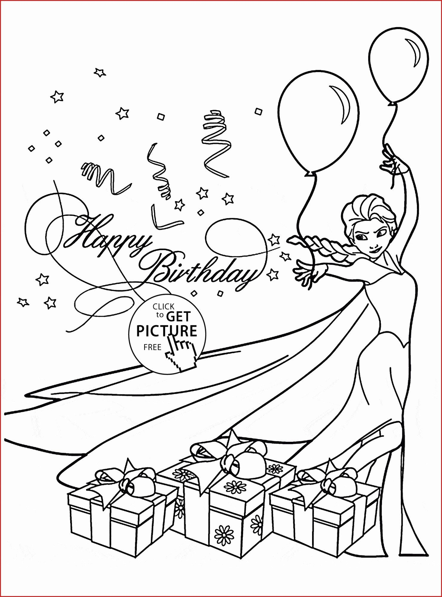 Happy 16th Birthday Coloring Pages