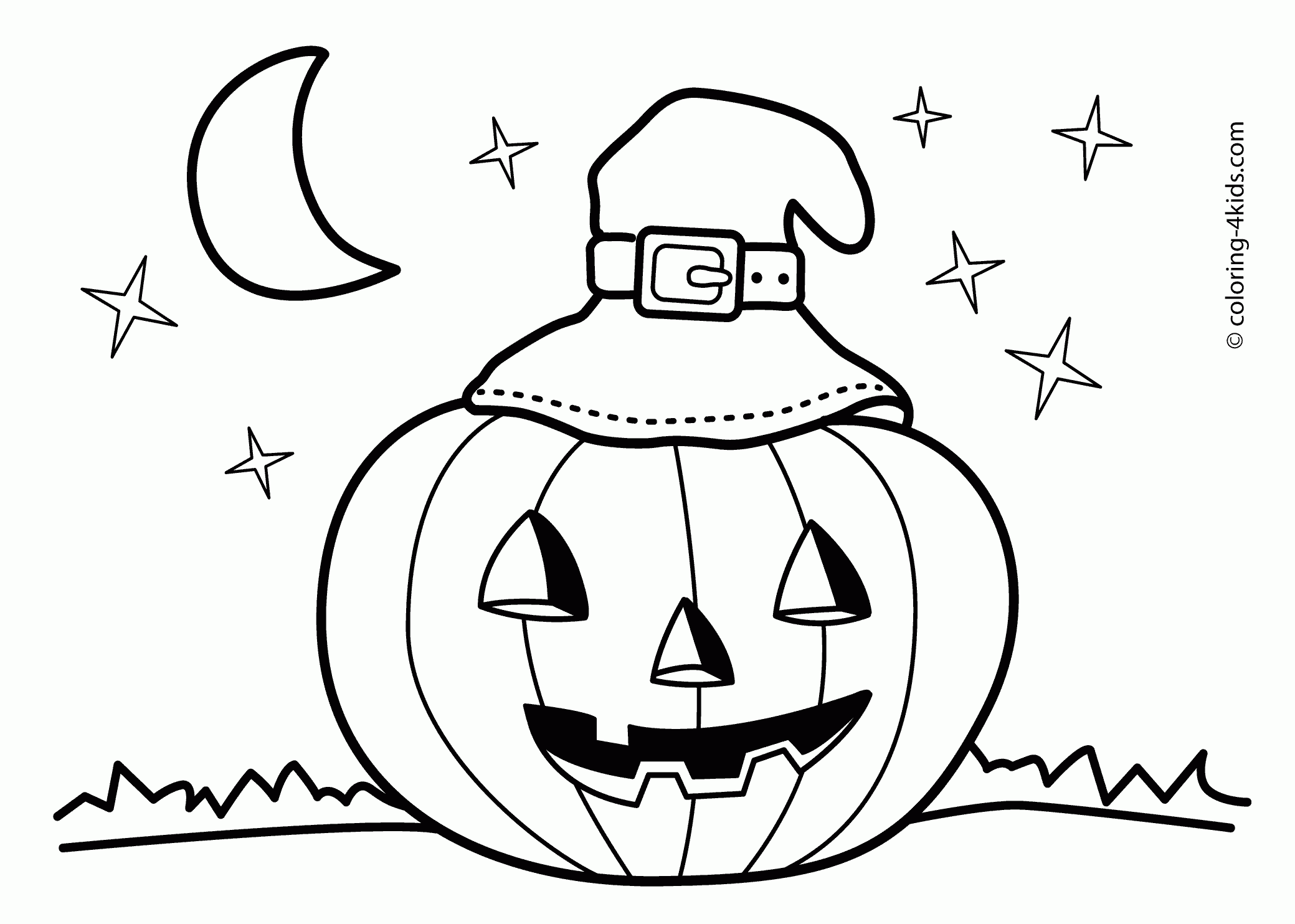 Happy Jack O Lantern Patterns Coloring Home