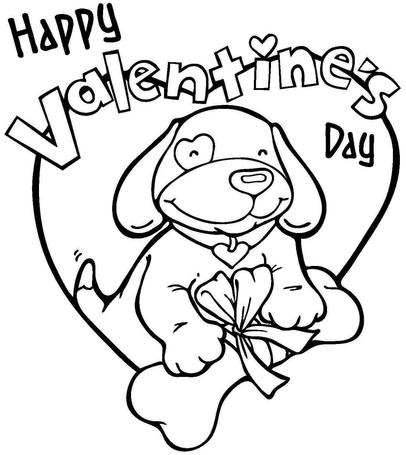 Valentine's Day Coloring Pages