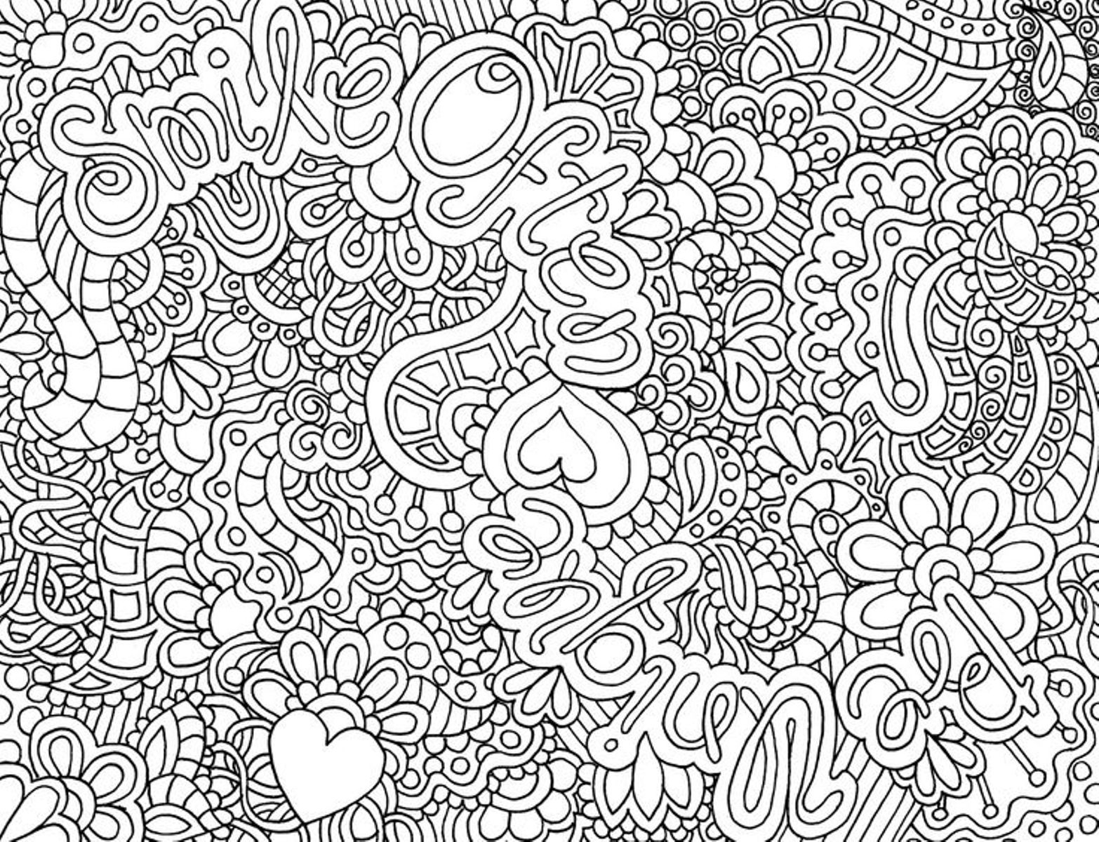 Hard Coloring Pages For Adults Best Coloring Pages For Kids