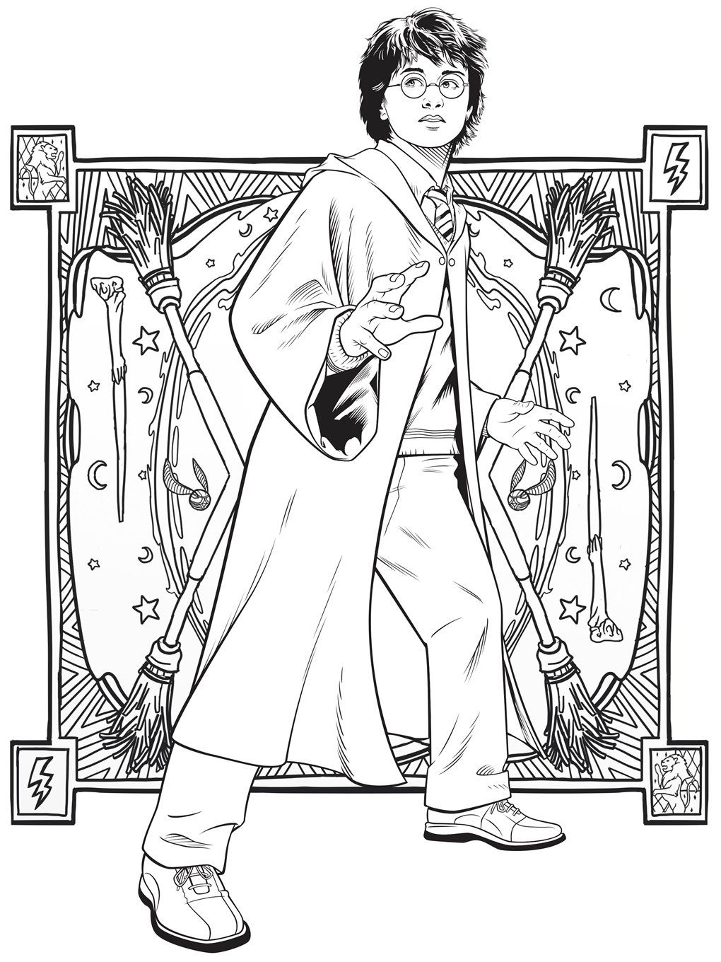 Harry Potter Colouring Book Celebratory Edition The Best Of Harry Potter Colouring An