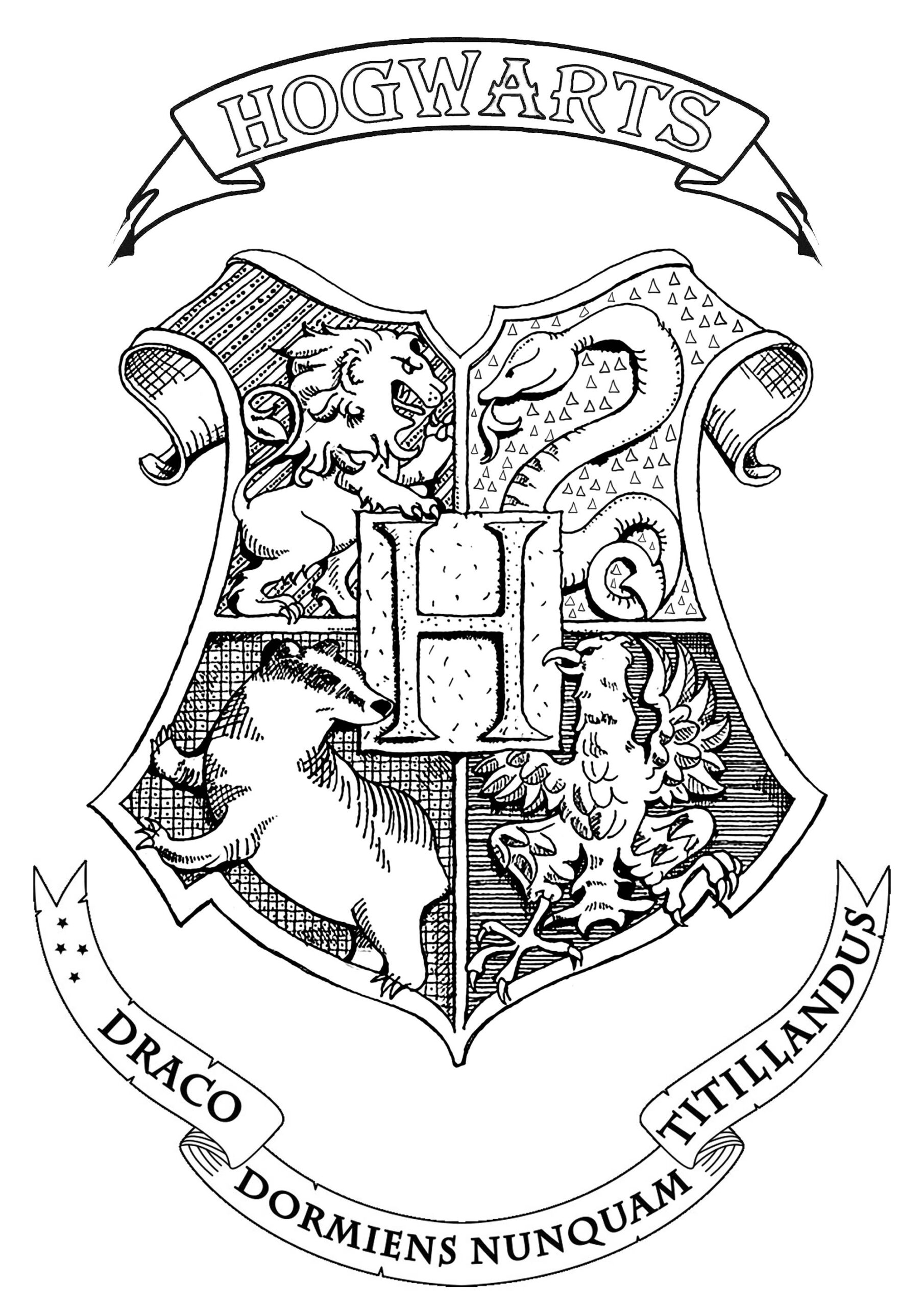 Coloring Pages Harry Potter