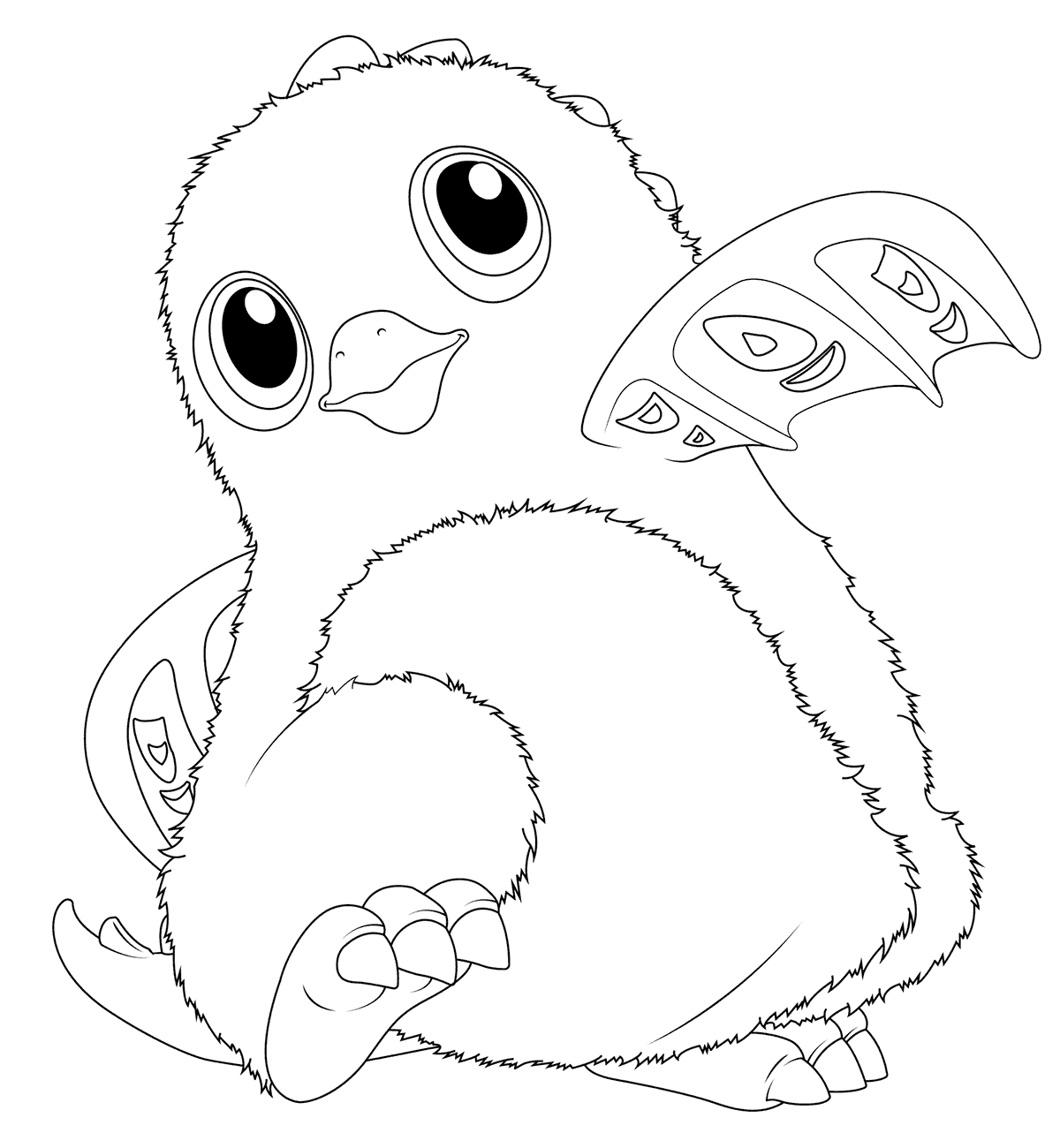Hatchimals Coloring Page