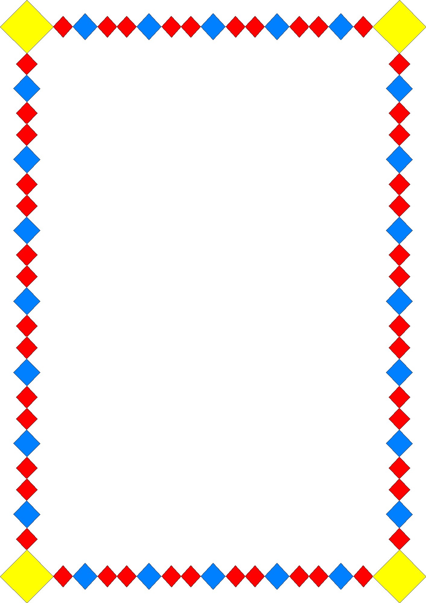 Colorful Page Borders