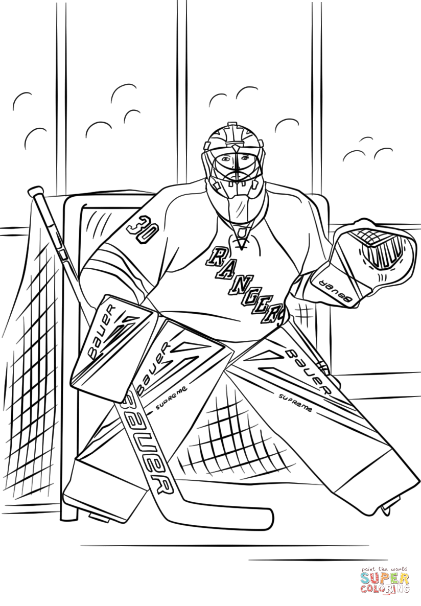Hockey Coloring Pages Printable