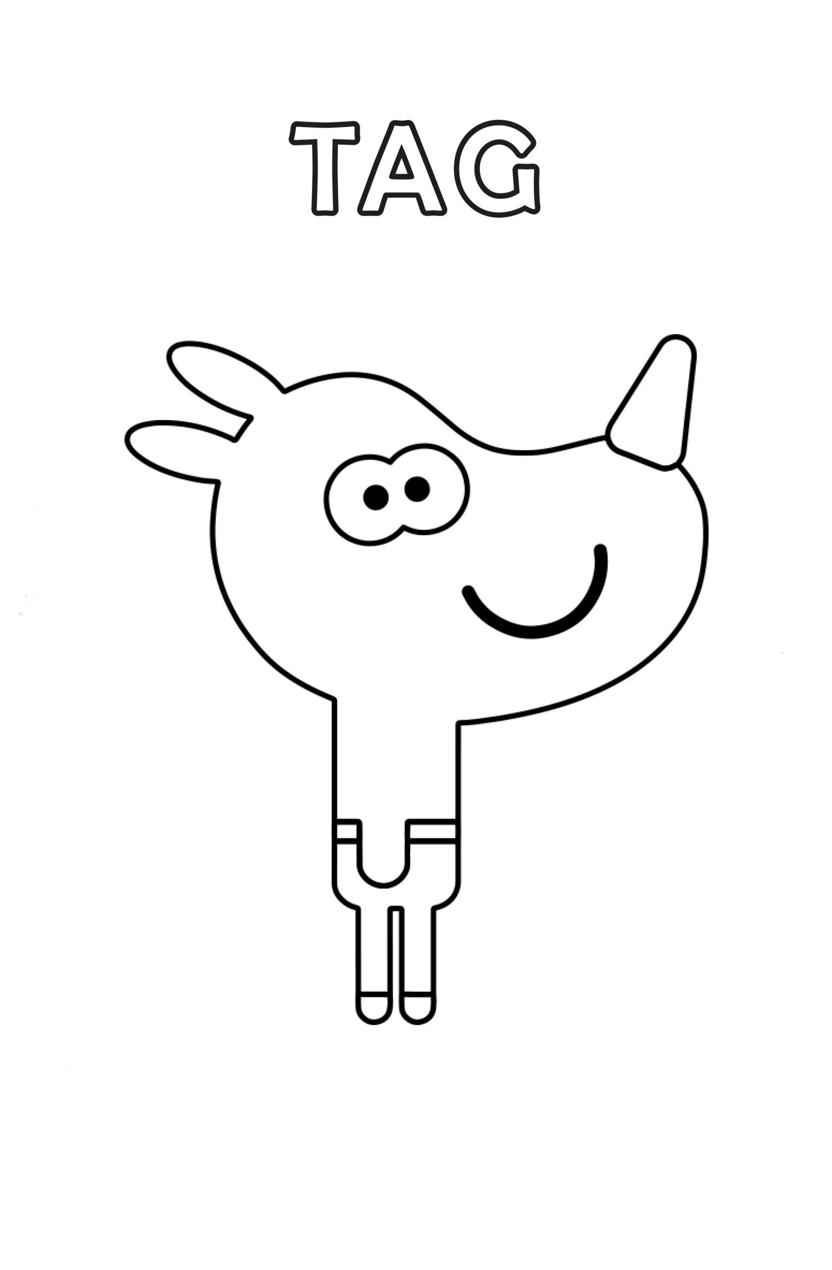 Hey Duggee Characters Colouring Pages Juliettsq Images And Photos Finder