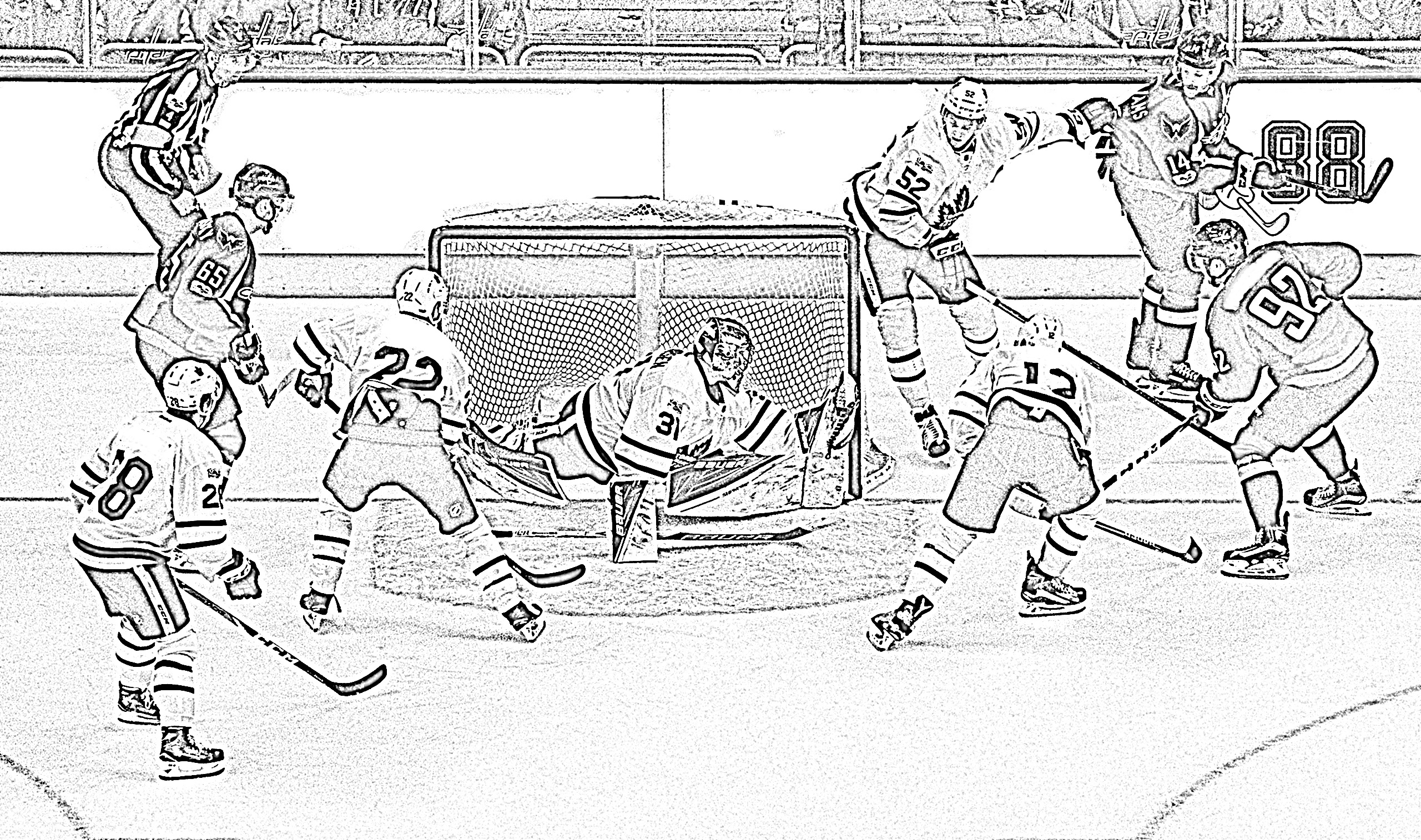 Hockey Coloring Pages To Print