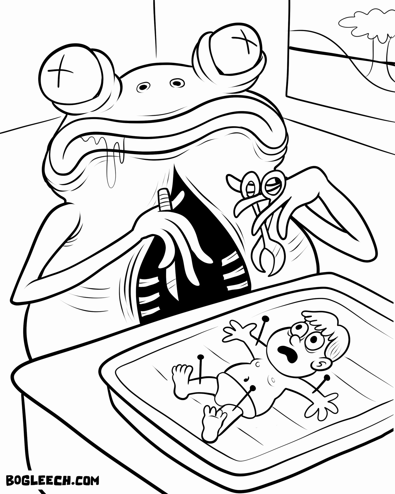Horror Movie Coloring Pages At GetDrawings Free Download