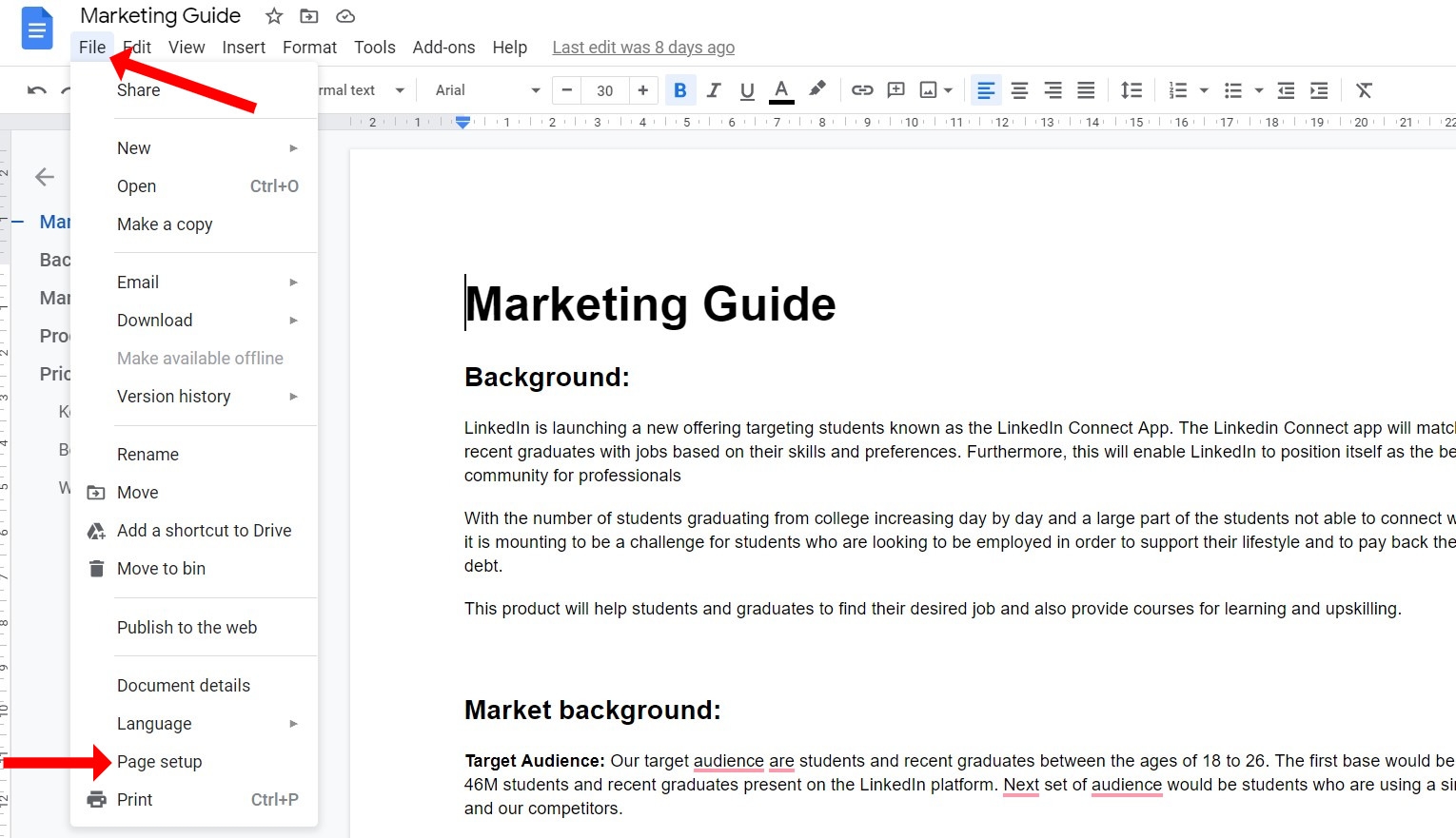Google Docs Change Page Color