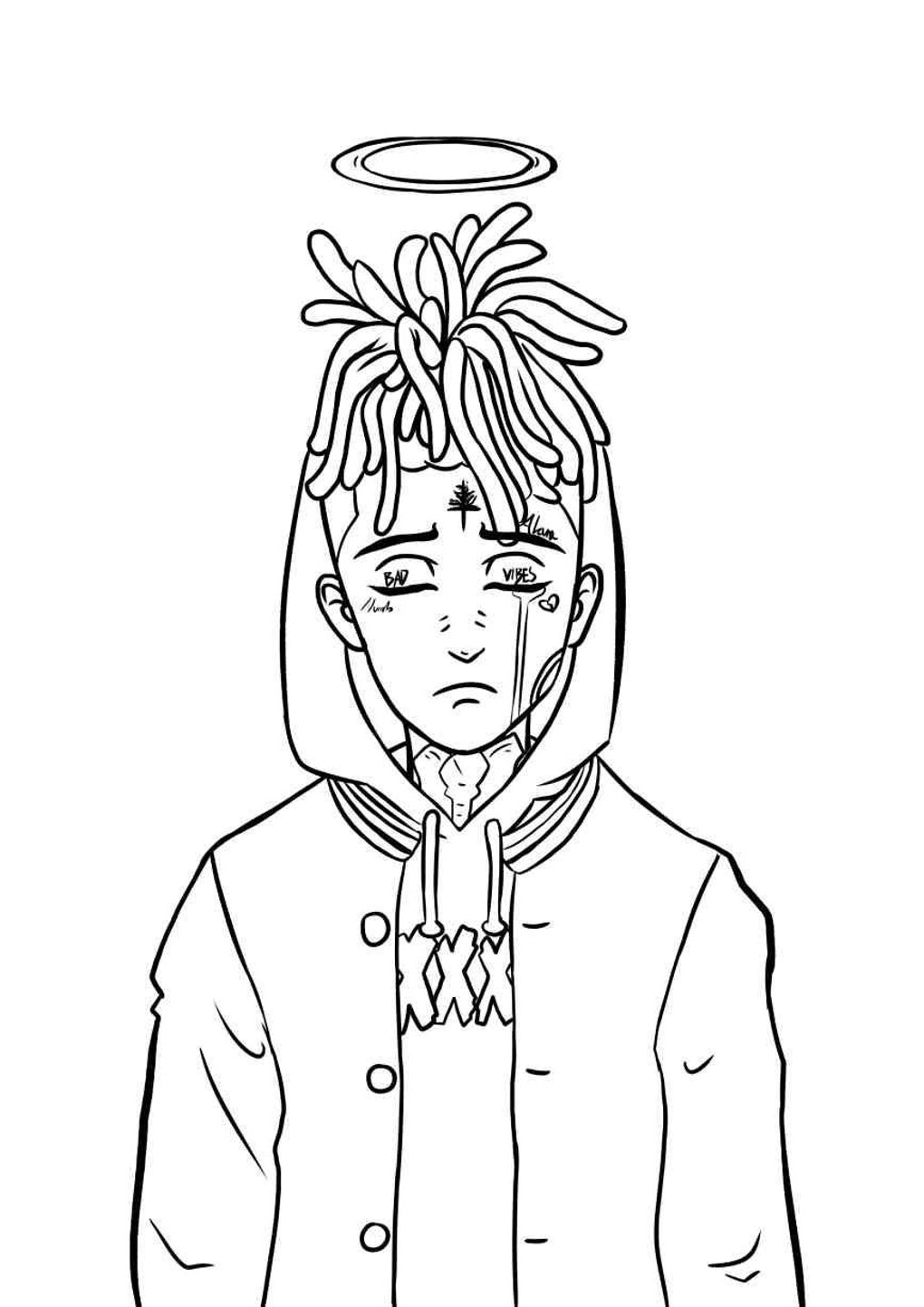 How To Draw XXXTentacion Rapper Android