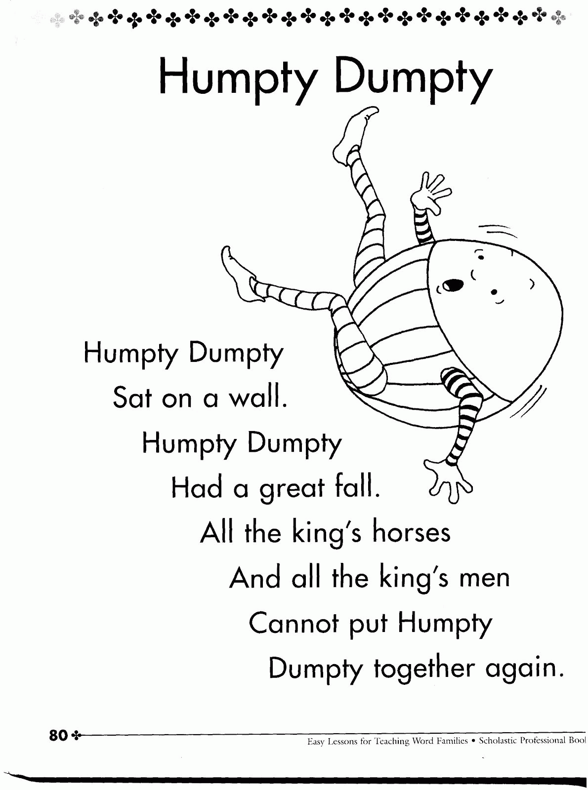 Humpty Dumpty Coloring Pages Coloring Home