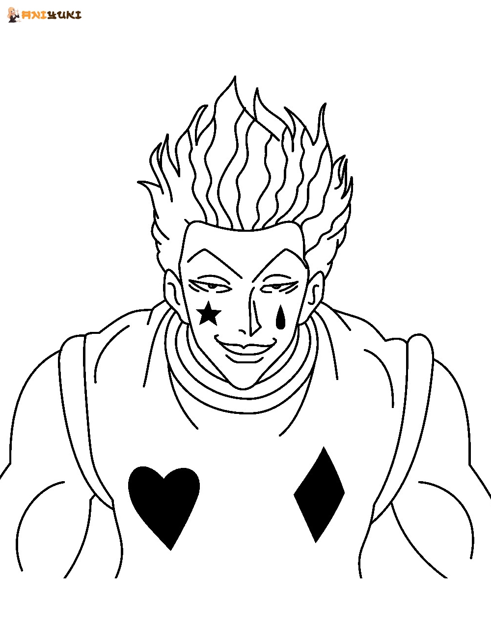 Hunter X Hunter Coloring Pages AniYuki Anime Portal